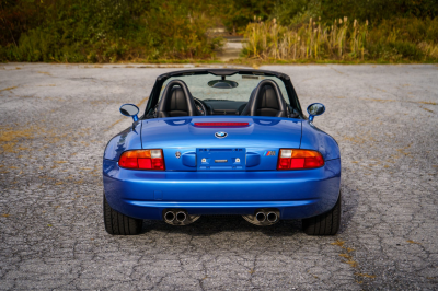 1998 BMW M Roadster in Estoril Blue Metallic over Black Nappa