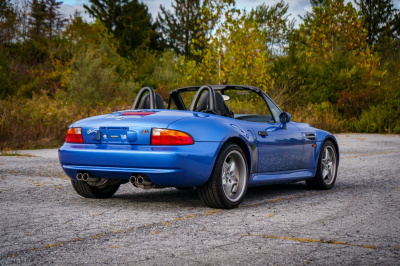 1998 BMW M Roadster in Estoril Blue Metallic over Black Nappa