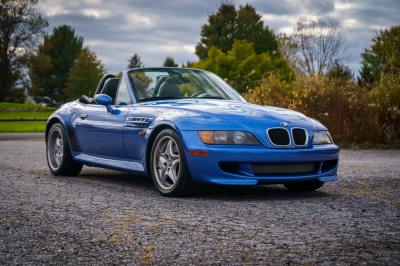 1998 BMW M Roadster in Estoril Blue Metallic over Black Nappa