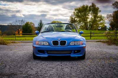 1998 BMW M Roadster in Estoril Blue Metallic over Black Nappa