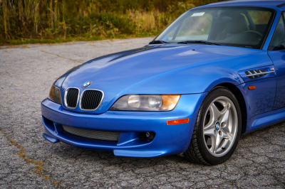 1998 BMW M Roadster in Estoril Blue Metallic over Black Nappa
