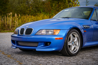 1998 BMW M Roadster in Estoril Blue Metallic over Black Nappa