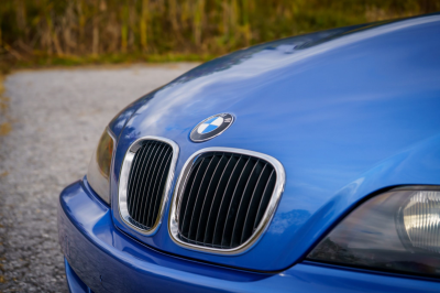 1998 BMW M Roadster in Estoril Blue Metallic over Black Nappa