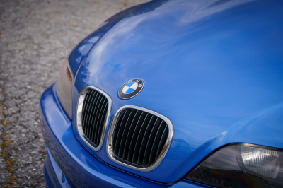 1998 BMW M Roadster in Estoril Blue Metallic over Black Nappa