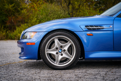 1998 BMW M Roadster in Estoril Blue Metallic over Black Nappa