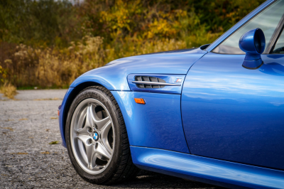 1998 BMW M Roadster in Estoril Blue Metallic over Black Nappa