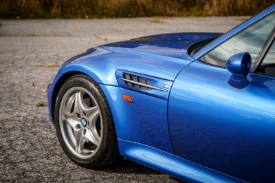 1998 BMW M Roadster in Estoril Blue Metallic over Black Nappa
