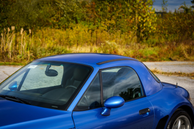1998 BMW M Roadster in Estoril Blue Metallic over Black Nappa