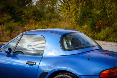 1998 BMW M Roadster in Estoril Blue Metallic over Black Nappa