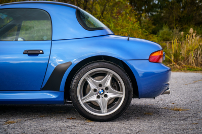 1998 BMW M Roadster in Estoril Blue Metallic over Black Nappa