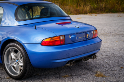 1998 BMW M Roadster in Estoril Blue Metallic over Black Nappa