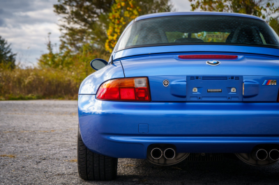 1998 BMW M Roadster in Estoril Blue Metallic over Black Nappa