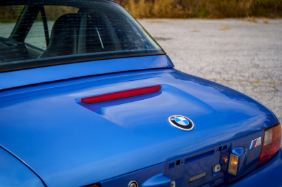1998 BMW M Roadster in Estoril Blue Metallic over Black Nappa