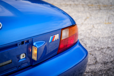 1998 BMW M Roadster in Estoril Blue Metallic over Black Nappa