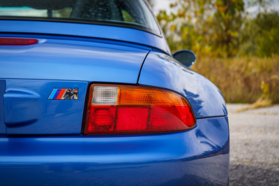 1998 BMW M Roadster in Estoril Blue Metallic over Black Nappa