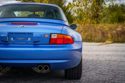 1998 BMW M Roadster in Estoril Blue Metallic over Black Nappa