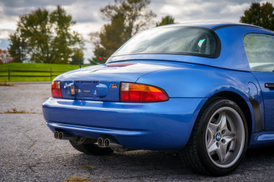 1998 BMW M Roadster in Estoril Blue Metallic over Black Nappa