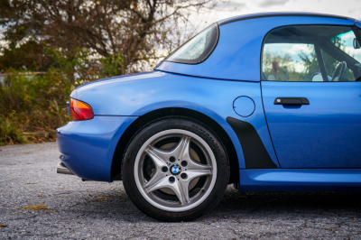 1998 BMW M Roadster in Estoril Blue Metallic over Black Nappa