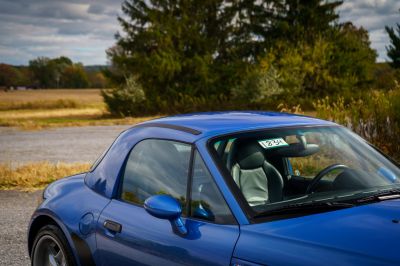 1998 BMW M Roadster in Estoril Blue Metallic over Black Nappa