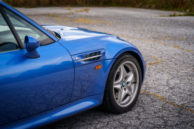 1998 BMW M Roadster in Estoril Blue Metallic over Black Nappa