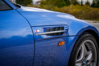 1998 BMW M Roadster in Estoril Blue Metallic over Black Nappa