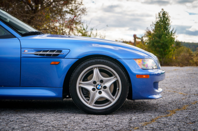 1998 BMW M Roadster in Estoril Blue Metallic over Black Nappa
