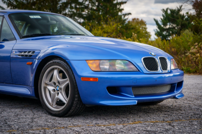 1998 BMW M Roadster in Estoril Blue Metallic over Black Nappa