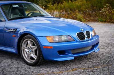 1998 BMW M Roadster in Estoril Blue Metallic over Black Nappa