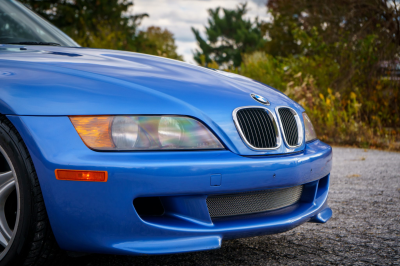 1998 BMW M Roadster in Estoril Blue Metallic over Black Nappa