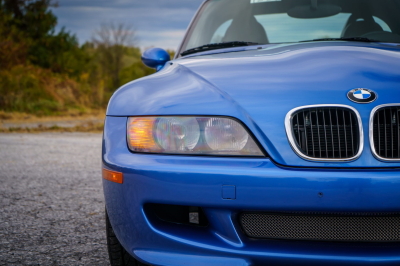 1998 BMW M Roadster in Estoril Blue Metallic over Black Nappa