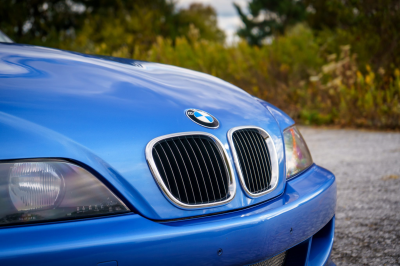 1998 BMW M Roadster in Estoril Blue Metallic over Black Nappa