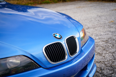 1998 BMW M Roadster in Estoril Blue Metallic over Black Nappa
