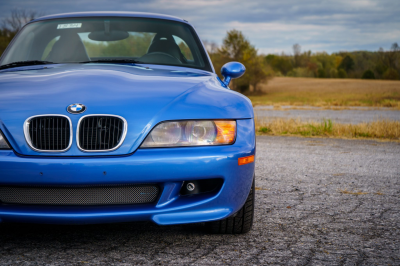 1998 BMW M Roadster in Estoril Blue Metallic over Black Nappa