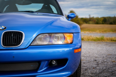 1998 BMW M Roadster in Estoril Blue Metallic over Black Nappa