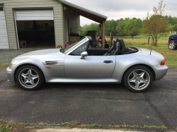 1998 BMW M Roadster in Arctic Silver Metallic over Black Nappa