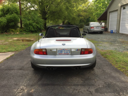 1998 BMW M Roadster in Arctic Silver Metallic over Black Nappa