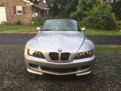 1998 BMW M Roadster in Arctic Silver Metallic over Black Nappa