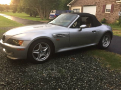1998 BMW M Roadster in Arctic Silver Metallic over Black Nappa
