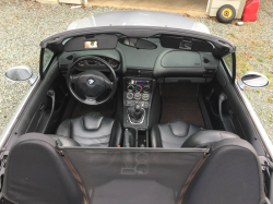 1998 BMW M Roadster in Arctic Silver Metallic over Black Nappa