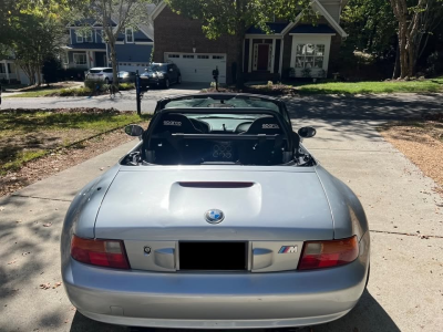 1998 BMW M Roadster in Arctic Silver Metallic over Black Nappa