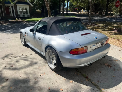 1998 BMW M Roadster in Arctic Silver Metallic over Black Nappa