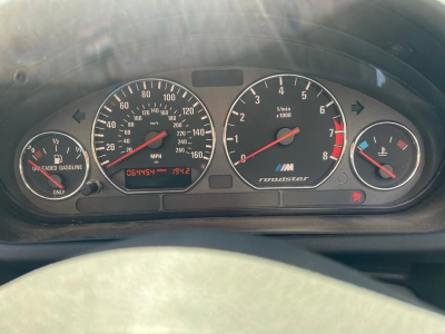 1998 BMW M Roadster in Arctic Silver Metallic over Black Nappa