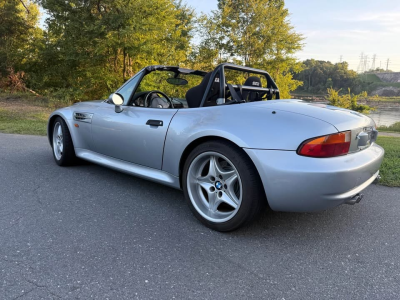 1998 BMW M Roadster in Arctic Silver Metallic over Black Nappa