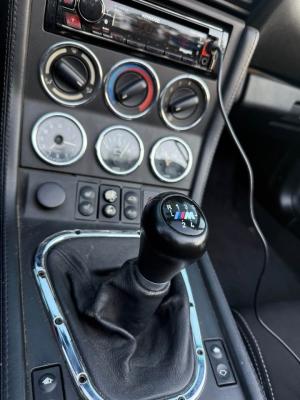 1998 BMW M Roadster in Arctic Silver Metallic over Black Nappa