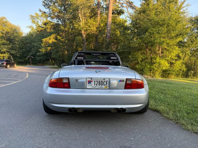 1998 BMW M Roadster in Arctic Silver Metallic over Black Nappa