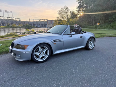 1998 BMW M Roadster in Arctic Silver Metallic over Black Nappa