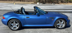 1998 BMW M Roadster in Estoril Blue Metallic over Estoril Blue & Black Nappa