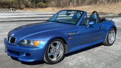 1998 BMW M Roadster in Estoril Blue Metallic over Estoril Blue & Black Nappa
