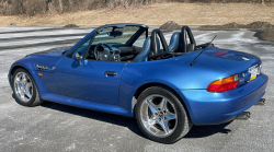 1998 BMW M Roadster in Estoril Blue Metallic over Estoril Blue & Black Nappa