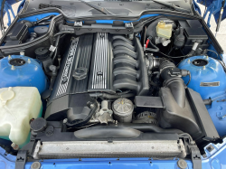 1998 BMW M Roadster in Estoril Blue Metallic over Estoril Blue & Black Nappa